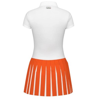 Robe Head Vogue Blanc Orange