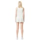 Robe Lacoste Sport Pique Blanc Vert