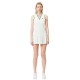 Lacoste Sport Pique White Green Dress