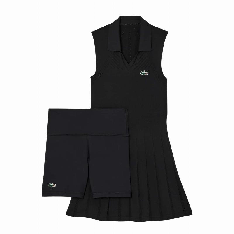 Vestido Lacoste Tenis Negro