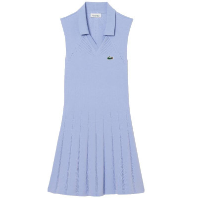 Robe de tennis Lacoste Violet Bleu Marine
