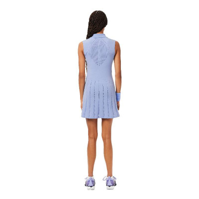 Robe de tennis Lacoste Violet Bleu Marine