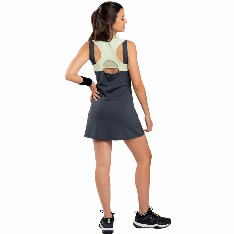 Vestido Nox Pro Cinza Carv?o
