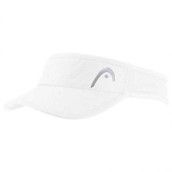 Head Pro Player Visor White Silver