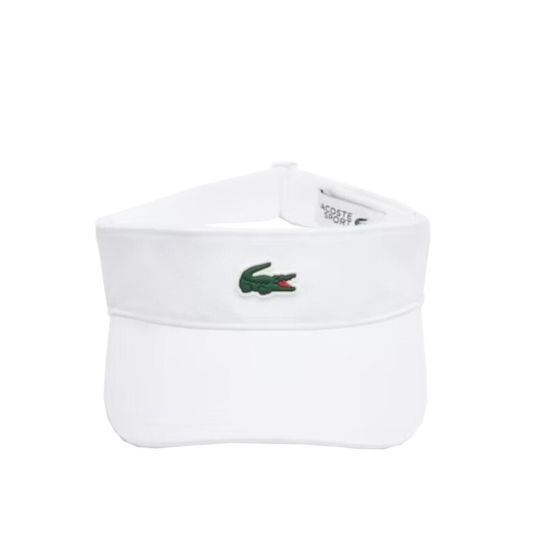 Visera Lacoste Sport Blanco Brilliant