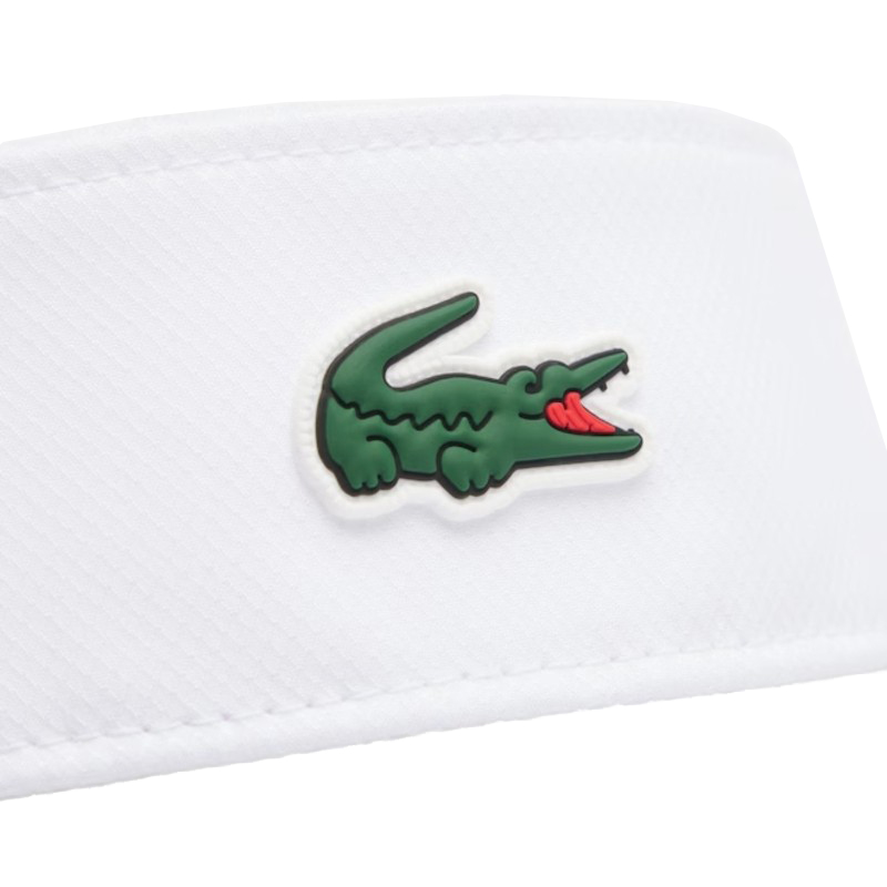 Visera Lacoste Sport Blanco Brilliant