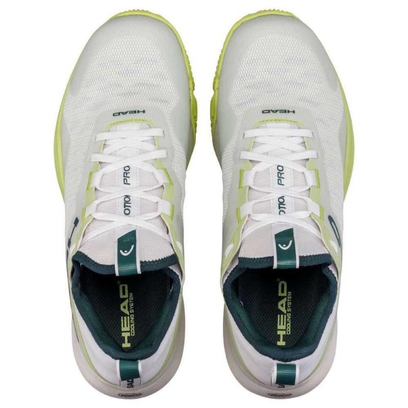 Zapatilla Head Motion Pro Blanco Verde Claro