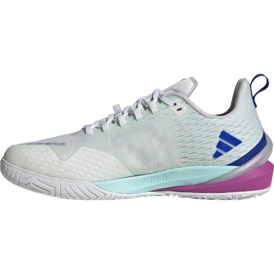 Adidas Adizero Cybersonic Bianco Blu Aqua Scarpe da ginnastica