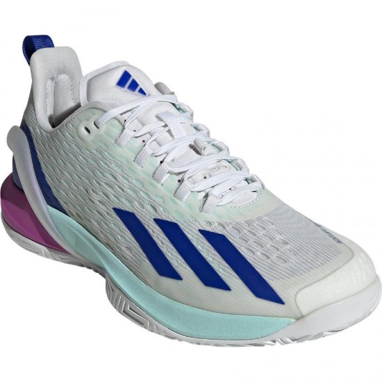 Adidas Adizero Cybersonic Bianco Blu Aqua Scarpe da ginnastica