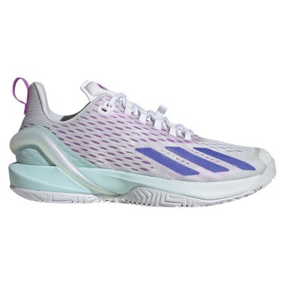 Zapatillas Adidas Adizero Cybersonic Blanco Azul Aqua Mujer