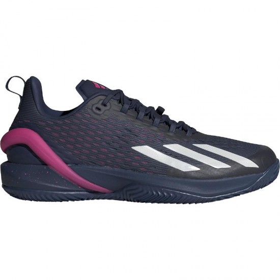 Adidas Adizero Cybersonic Clay Tenis Rosa Azul Escuro