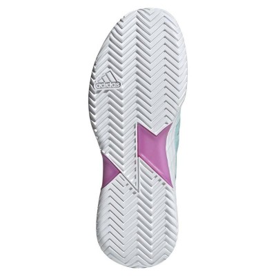 Adidas Adizero Ubersonic 4.1 Violet Bleu Baskets Femme