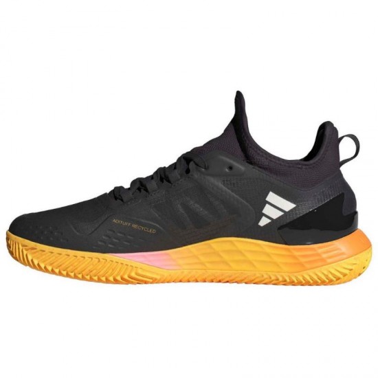 Adidas Adizero Ubersonic 4.1 Clay Black Silver Orange Shoes