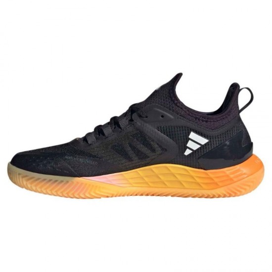 Adidas Adizero Ubersonic 4.1 Clay Black Silver Orange Women''s Shoes