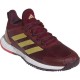 Adidas Adizero Ubersonic 4.1 Baskets en or rouge