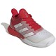 Zapatillas Adidas Adizero Ubersonic 4 Heat Rojo Vivo Blanco