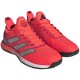 Zapatillas Adidas Adizero Ubersonic 4 Rojo Solar Plata