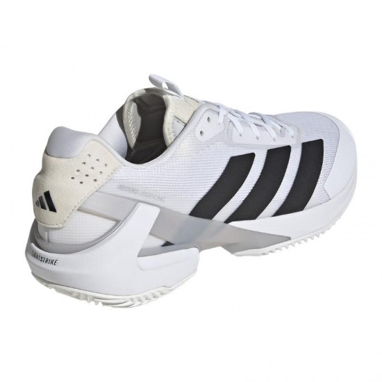 Adidas Adizero Ubersonic 5 terre battue Blanc Noir Gris Baskets