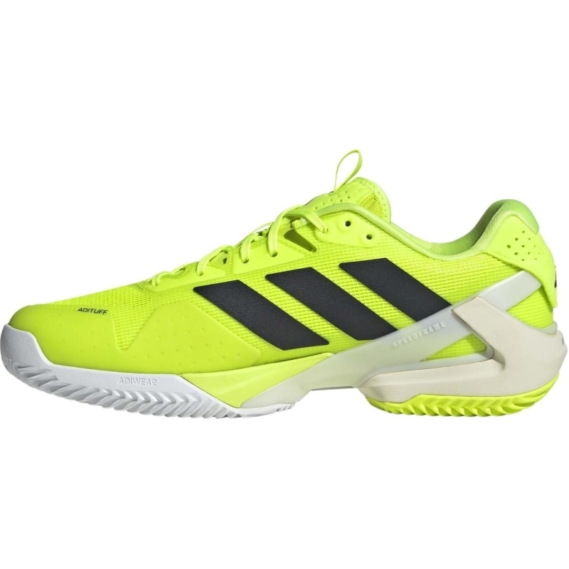 Adidas Adizero Ubersonic 5 Clay Lucid Lemon Black Sneakers