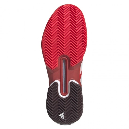 Adidas Adizero Ubersonic 5 Clay Rosso Bianco Scarpe da ginnastica