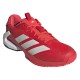 Adidas Adizero Ubersonic 5 Clay Rosso Bianco Scarpe da ginnastica