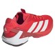 Adidas Adizero Ubersonic 5 Clay Rosso Bianco Scarpe da ginnastica