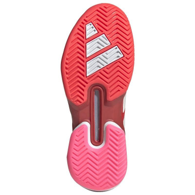 Adidas Adizero Ubersonic 5 Rosso Bianco Rosa Sneakers Donna