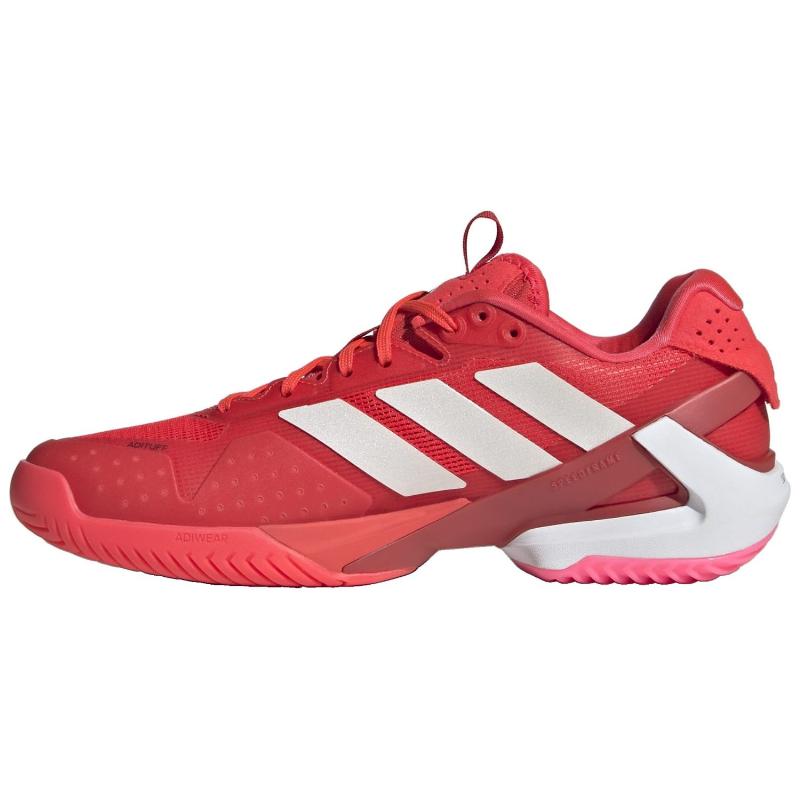 Adidas Adizero Ubersonic 5 Rosso Bianco Rosa Sneakers Donna