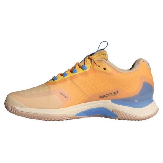 Adidas Avacourt 2.0 Clay Orange Preto Azul Sapatos Femininos