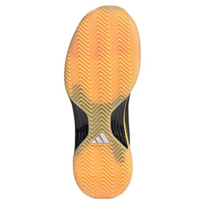 Chaussures Femme Adidas Avacourt 2.0 Terre Battue Noir Argent Orange