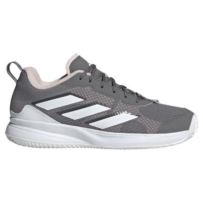 Tenis Adidas AvaFlash Clay Cinza Branco Rosa