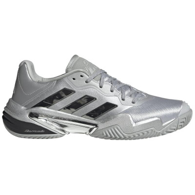 Adidas Tênis Barricade 13 Silver Black