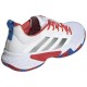 Adidas Barricade Baskets Blanc Bleu Rouge
