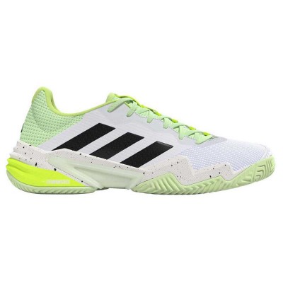 Adidas Barricade Blanc Vert Lime Chaussures