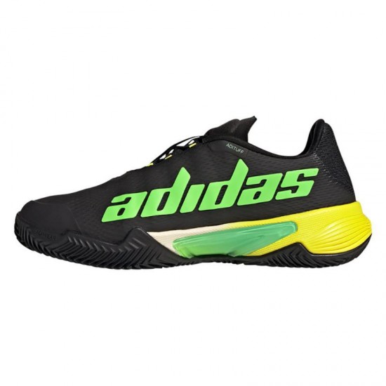 Adidas Barricade Clay Sneakers White Green Yellow