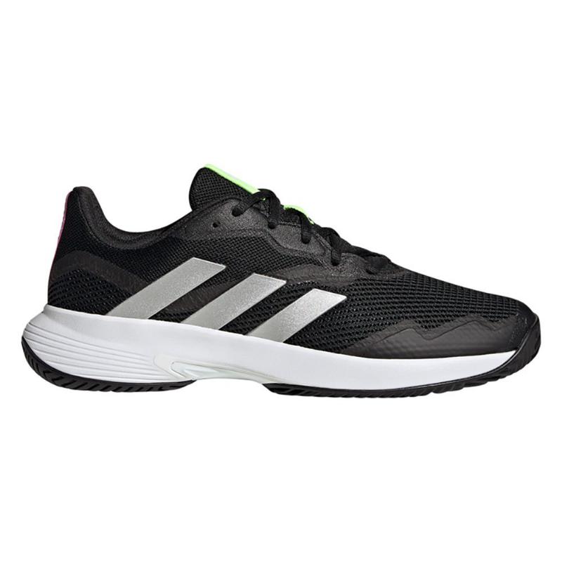 Adidas Court Jam Control M Noir Argent Baskets
