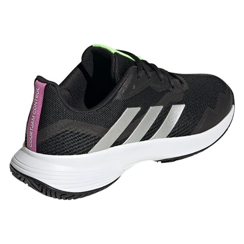 Adidas Court Jam Control M Noir Argent Baskets