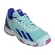 Adidas Courtflash Aqua Viola Blu Junior Scarpe da ginnastica