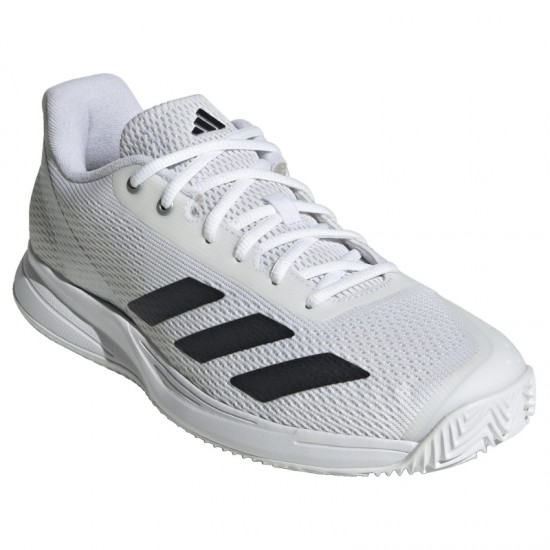 Zapatillas Adidas Courtflash Speed 2 Blanco Negro Plata