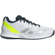 Adidas Courtflash Speed 2 White Silver Lemon Sneakers