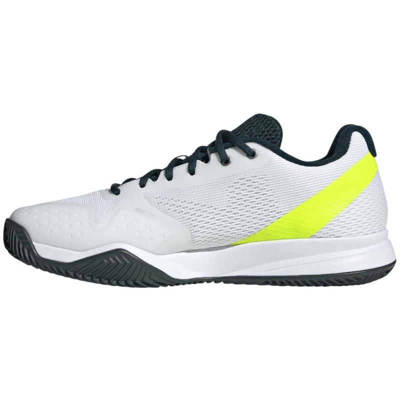 Adidas Courtflash Speed 2 White Silver Lemon Sneakers