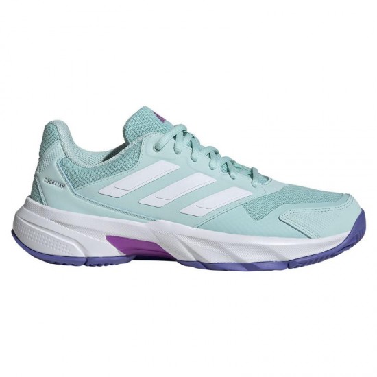 Adidas CourtJam Control 3 Aqua Bianco Sneakers Donna