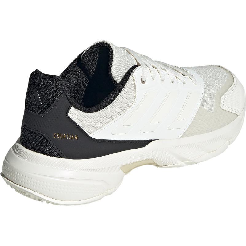 T?nis Adidas CourtJam Control 3 Off-White para Mulheres