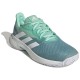 Sneakers Adidas CourtJam Control Green Mint White Women