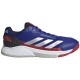 Adidas Courtquick Padel Bleu Argent Rouge Baskets