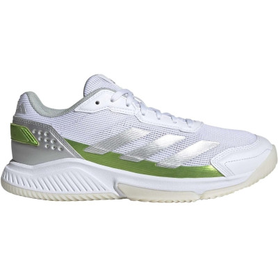 Adidas Courtquick Padel Bianco Argento Verde Sneakers Donna