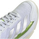 Adidas Courtquick Padel Bianco Argento Verde Sneakers Donna
