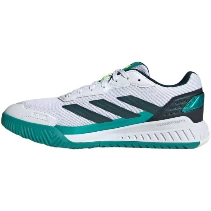 Adidas Courtquick Padel White Green Sneakers