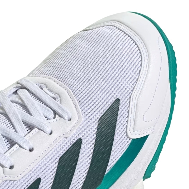 Adidas Courtquick Padel White Green Sneakers