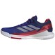 Adidas Crazyquick Boost Padel Blu Argento Bianco Sneakers